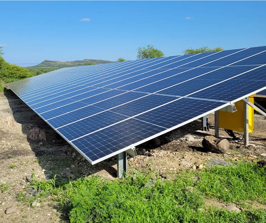 Solar power at Mbazo